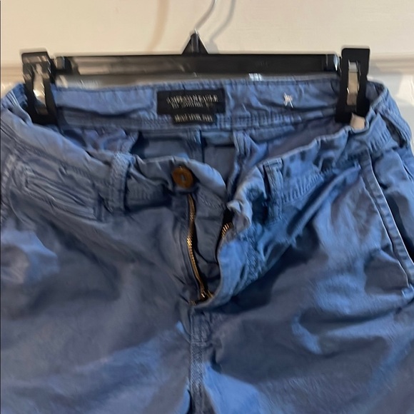 American Eagle Outfitters Classic Blue Cargo Shorts - Picture 3 of 6